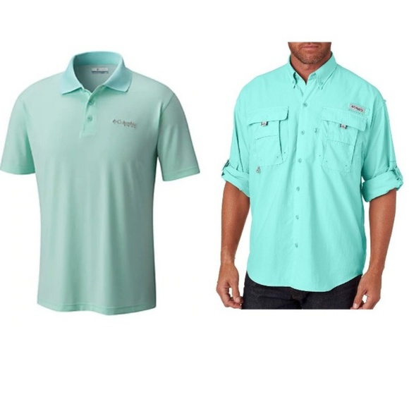 Columbia Other - BUNDLE: Columbia Perfect Cast Polo / Bahama II EUC